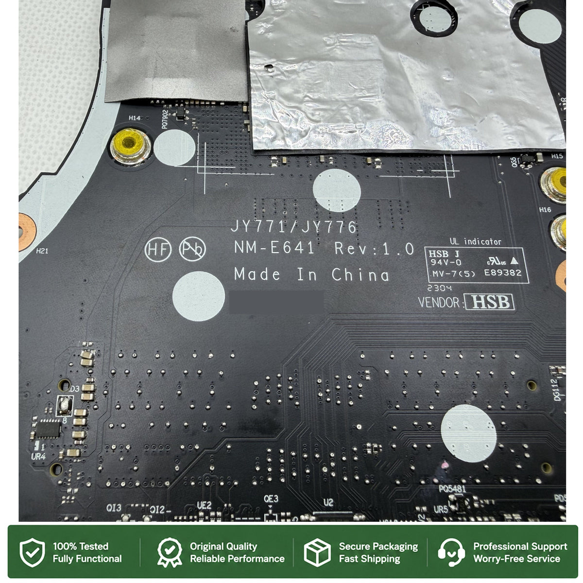 For Lenovo Legion 7 16IAX7 5B21J11014 Laptop Motherboard I7-12800HX RTX 3070 Ti 8GB Mainboard NM-E641 DDR5