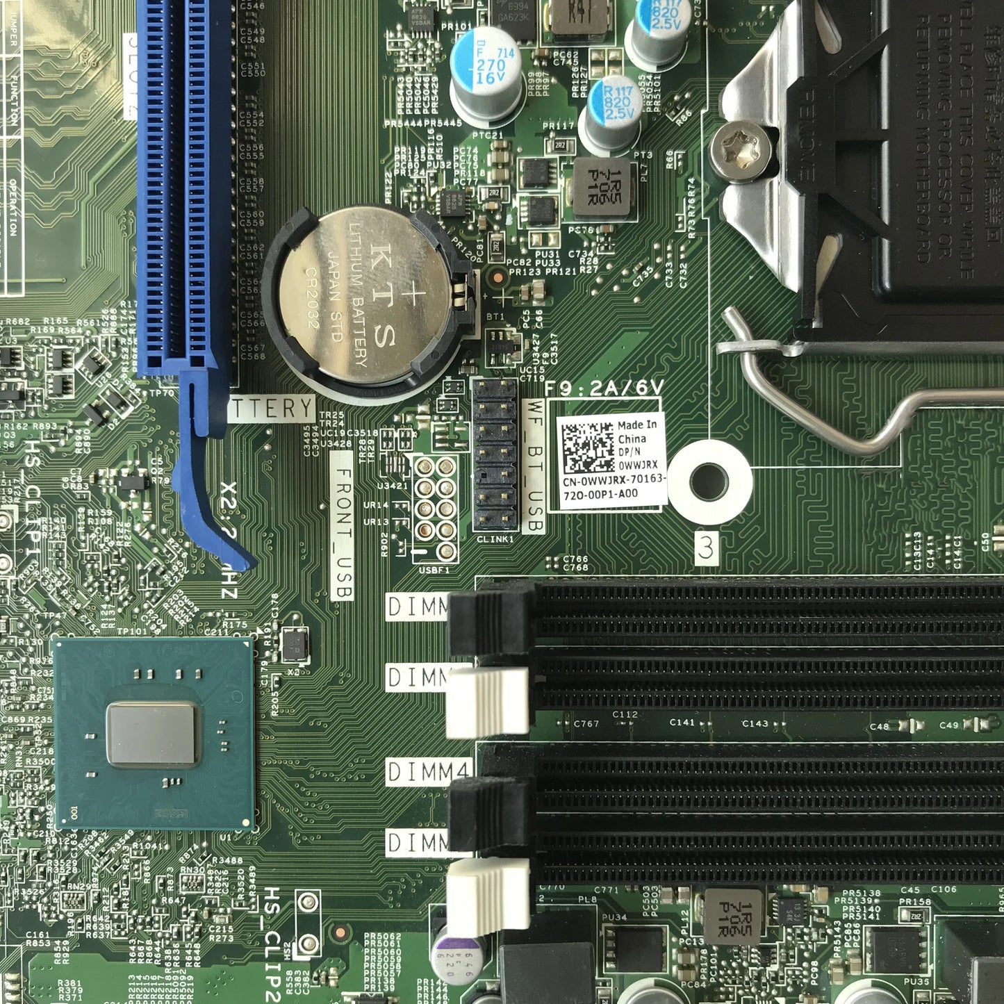 For Dell OptiPlex 5050 MT Desktop Motherboard LGA 1151 DDR4 CN-0WWJRX WWJRX 0WWJRX