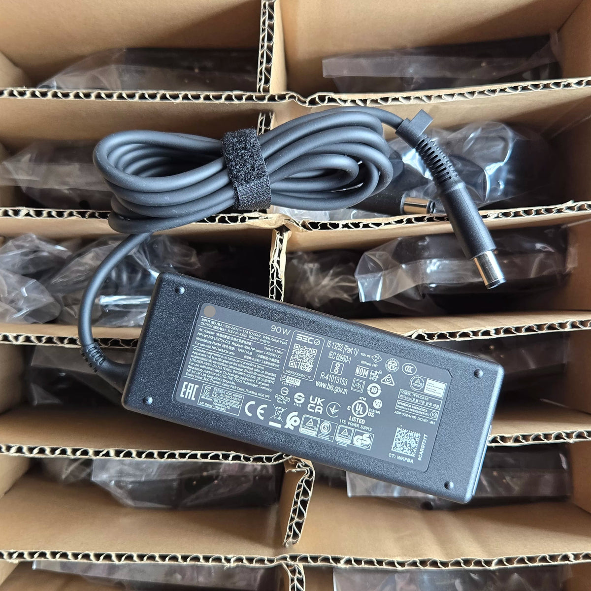 90W AC/DC Adapter Compatible with HP Monitor 756414-003 L40098-001 Power Supply Charger 7.4*5.0mm