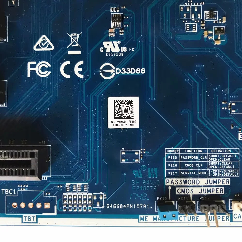 For Dell XPS 8920 Desktop Motherboard Intel Z170 LGA 1151 DDR4 P/N: VHXCD 0VHXCD CN-0VHXCD Model: IPKBL-VM