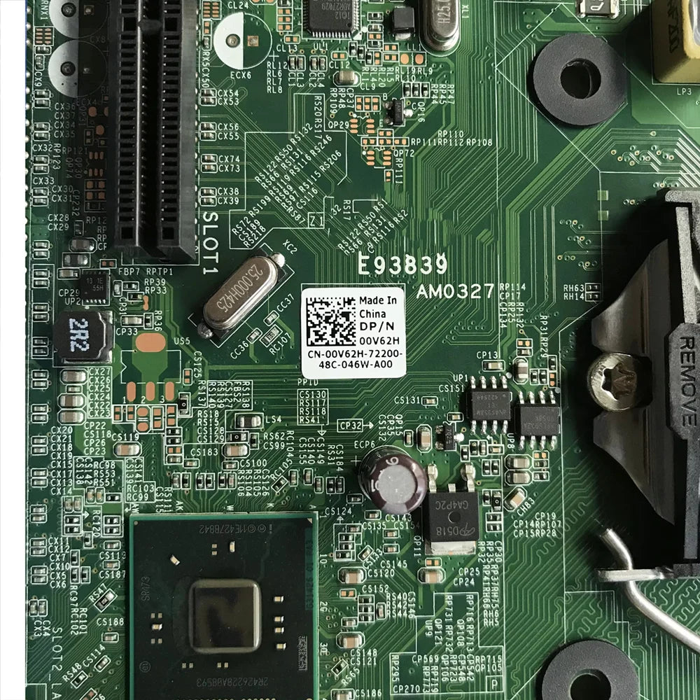 For Dell OptiPlex 9020 7020 SFF Precision T1700 SFF Motherboard Intel Q87 LGA 1150 P/N: 0V62H XCR8D 0XCR8D