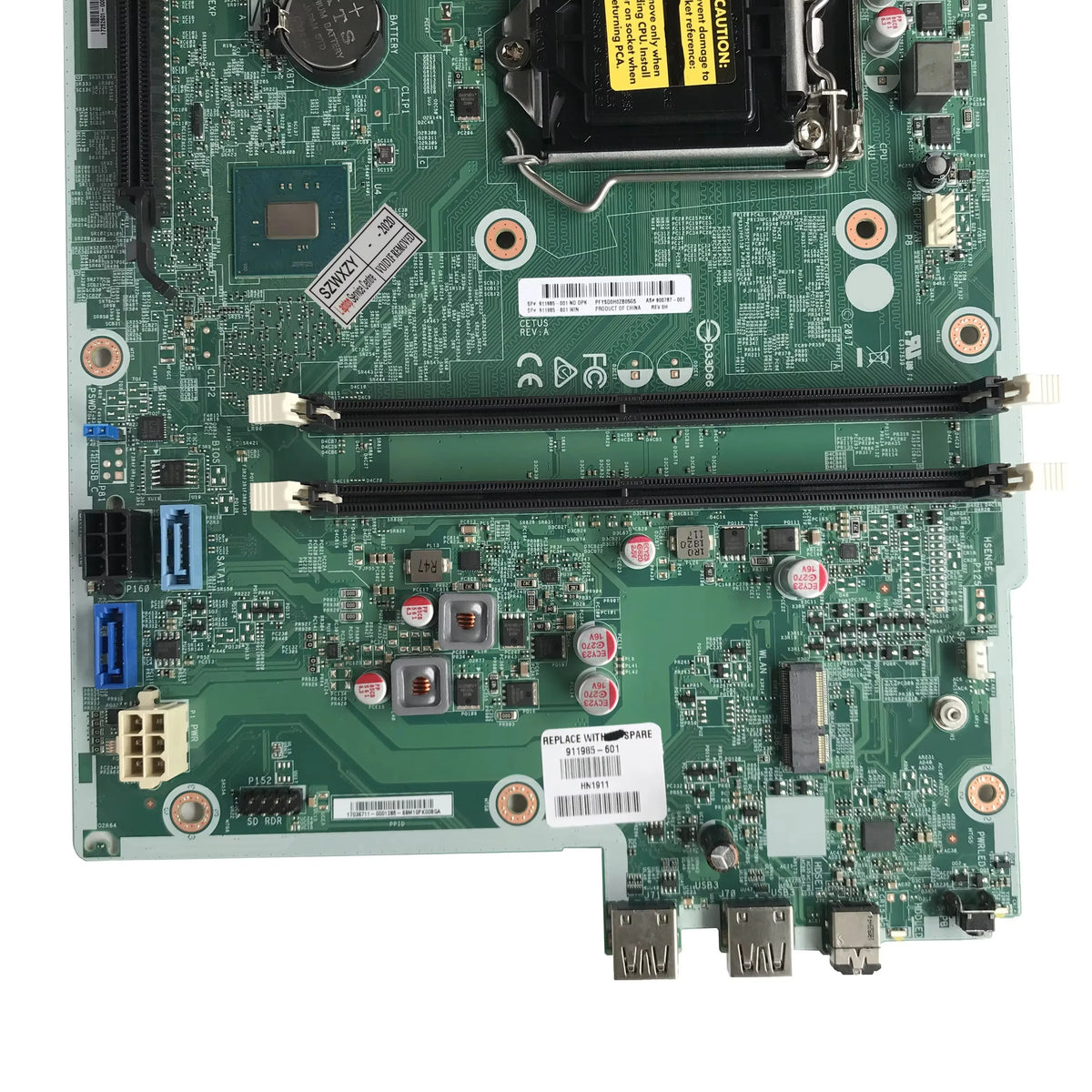 For HP ProDesk 400 G4 SFF Desktop Motherboard LGA 1151 DDR4 P/N: 911985-001 900787-001 911985-601
