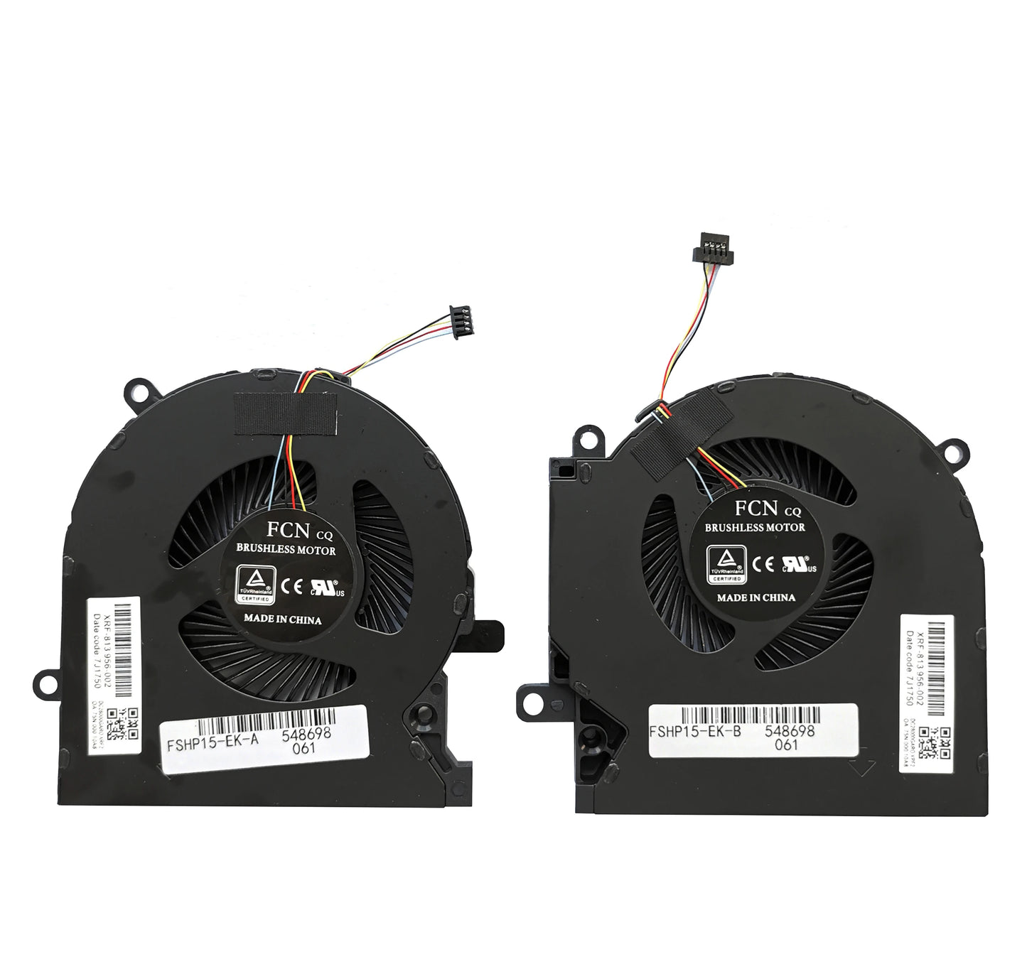 For HP OMEN 15-EK 15-EN CPU GPU Cooling Fan TPN-Q238 TPN-Q236 M04216-001 M04215-001 ND8CC02-19J23 19J22 DC12V DC5V Fast Ship