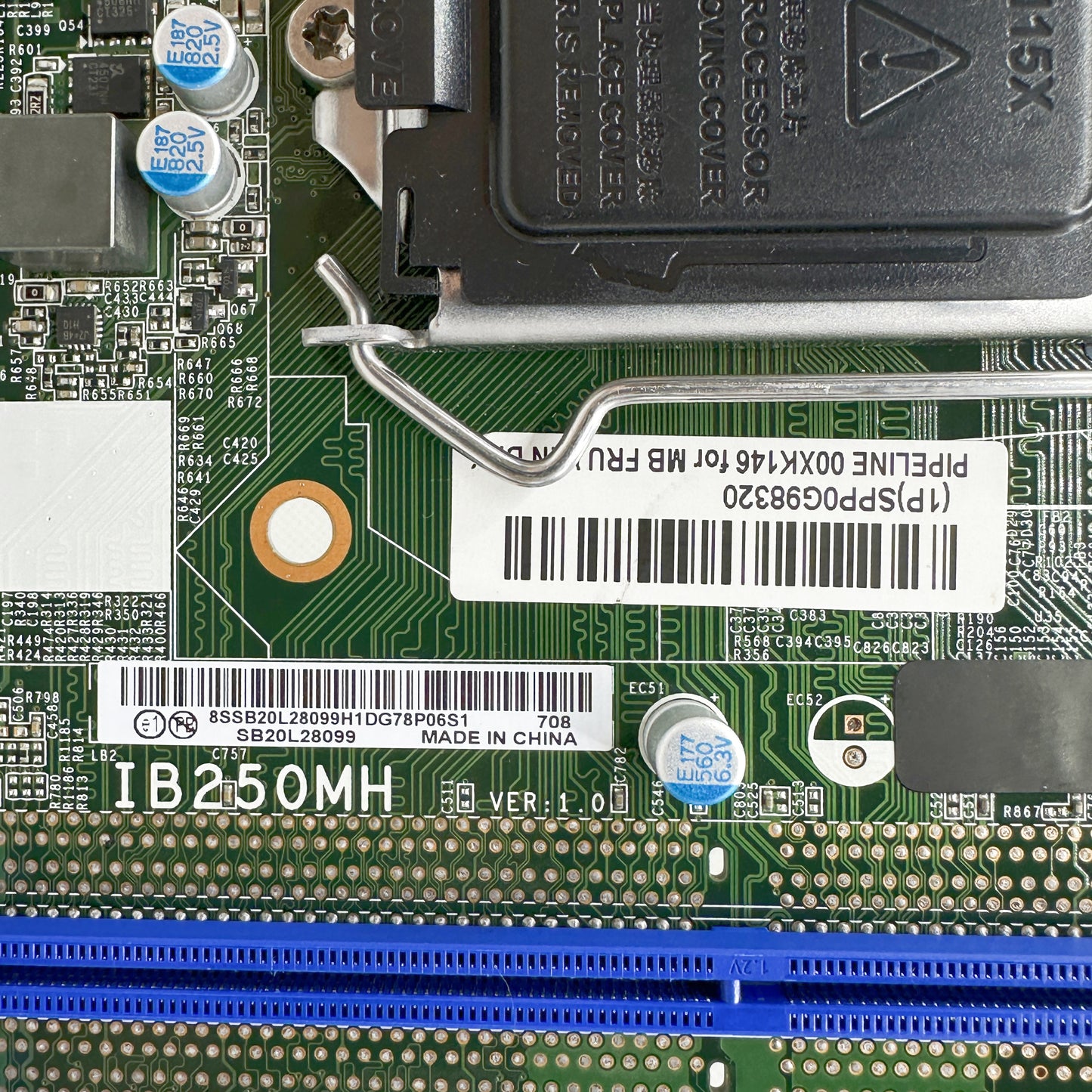 For Lenovo V520S-08IKL V520S Motherboard IB250MH 00XK146 00XK139 Mainboard LGA1151