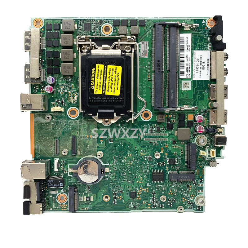 For HP EliteDesk 800 G4 DM Motherboard L19394-601 L19394-001 Q370 65W Tested