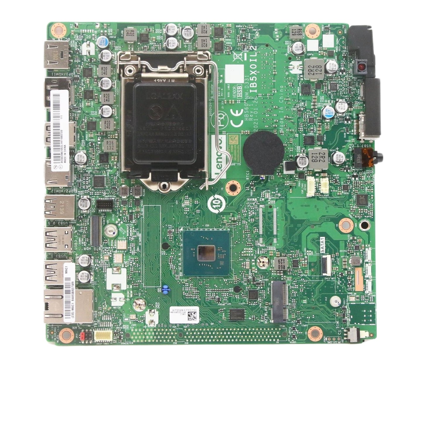 For Lenovo M70q Gen 2 Motherboard IB5X0IL2 NM-D331 B560 5B20U54723 5B20U54722
