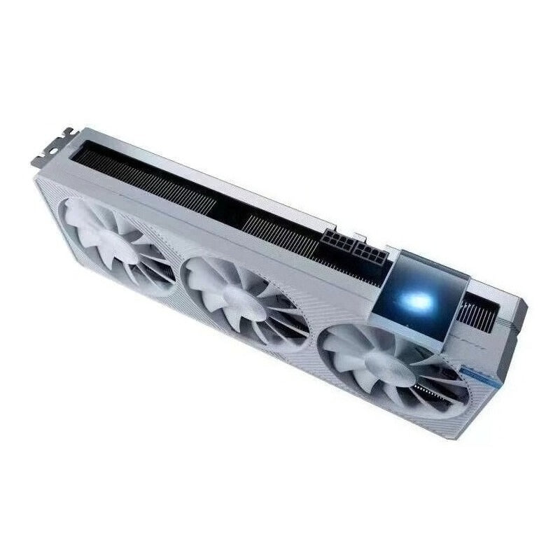 For Intel Arc A750 Photon 8G OC White Edition 8GB GDDR6 Gaming Graphics Card Triple Fan PCIe 4.0