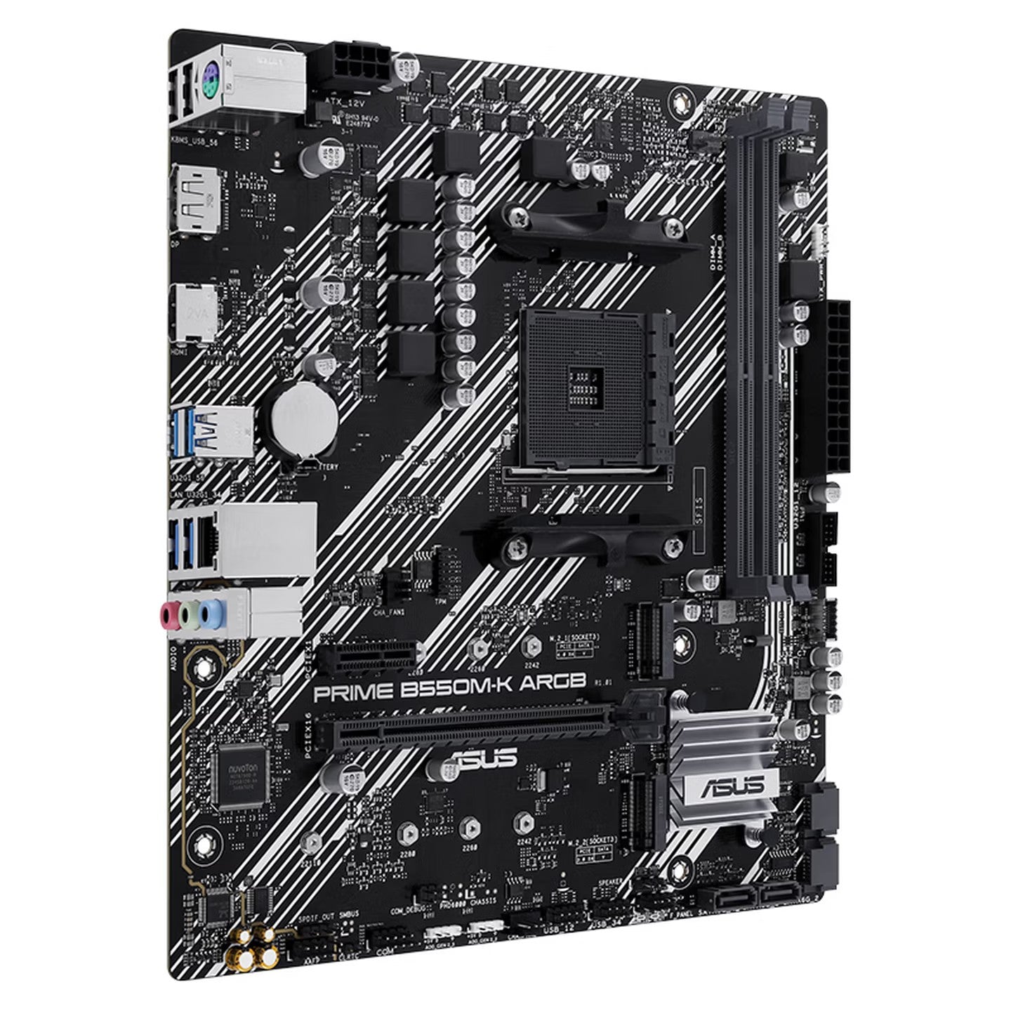 For ASUS PRIME B550M-K ARGB Motherboard AMD B550 Socket AM4