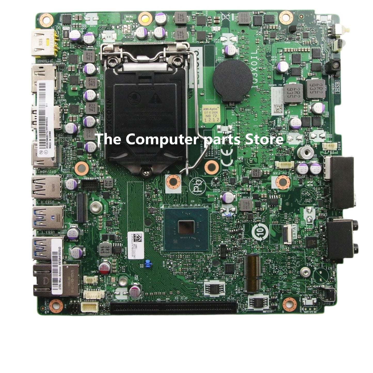 For Lenovo ThinkCentre M920q Tiny Motherboard IQ3X0IL NM-B551 Intel Q370 LGA 1151 DDR4 P/N: 01LM292 5B20U53824 5B20U53704