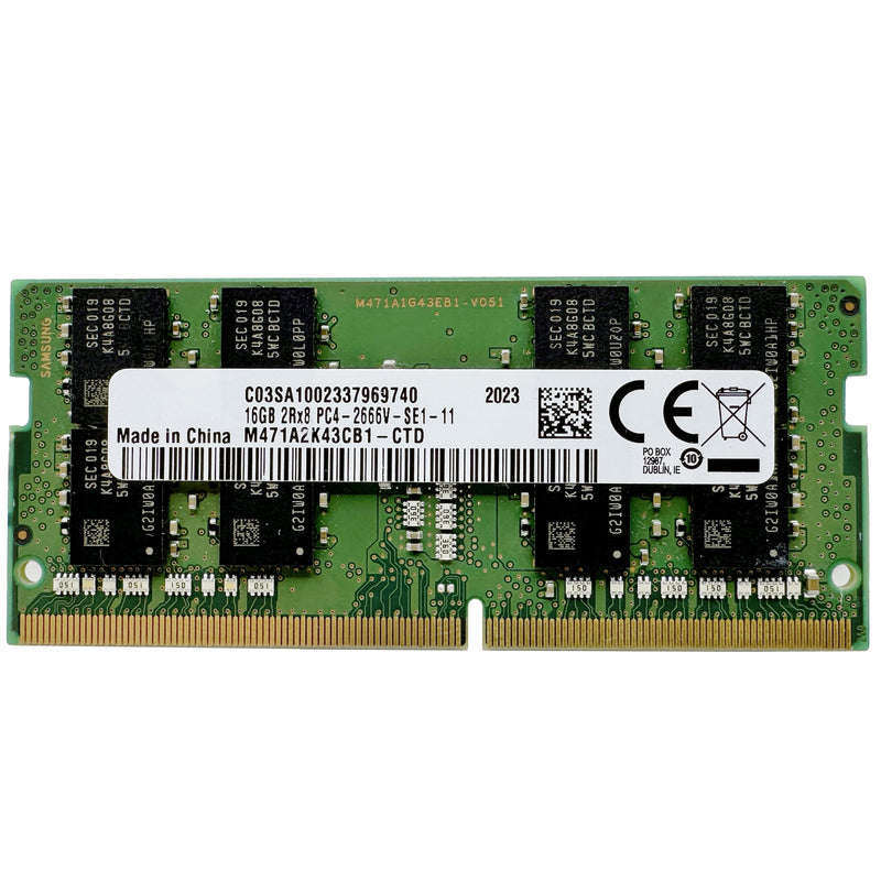 Laptop Dual in-line memory module 16GB 2RX8 2666V DDR4