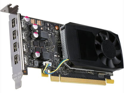 For NVIDIA Quadro P1000 4GB GDDR5 Workstation Graphics Card Low Profile 4x Mini DisplayPort Professional 2D/3D GPU