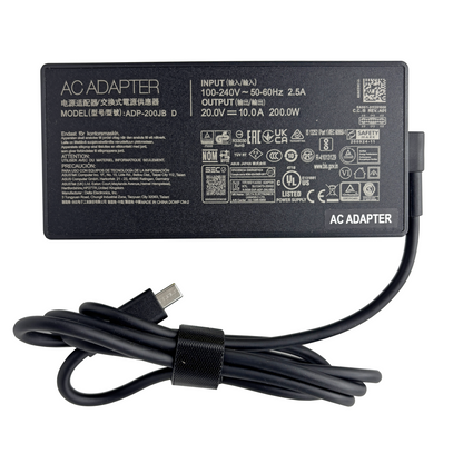New ADP-200JB 200W AC Adapter for ASUS ROG TUF Gaming Series 0A001-01120100 Type-C