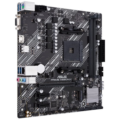 For ASUS PRIME A520M-K Gaming Motherboard AMD A520 Socket AM4