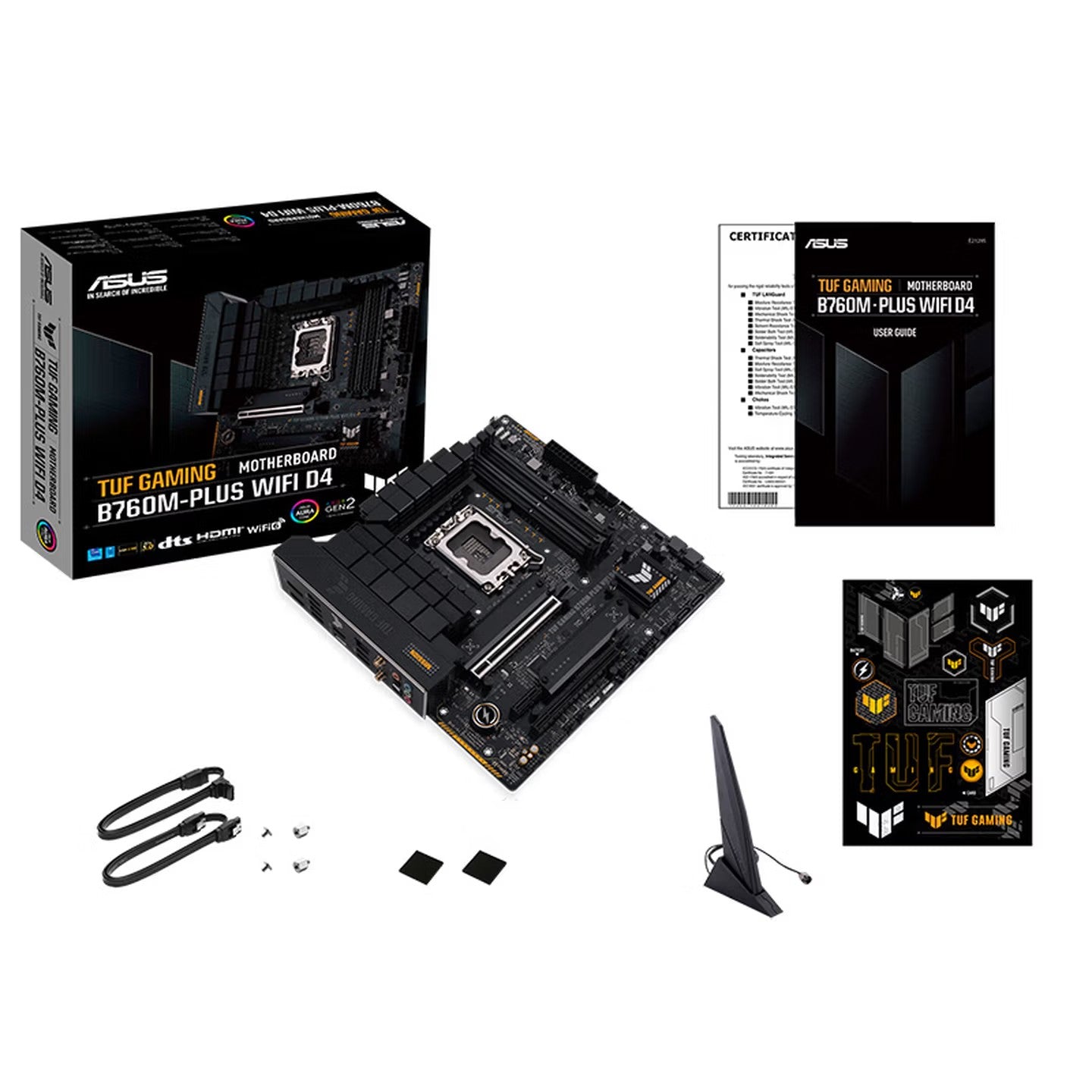 For ASUS TUF Gaming B760M-PLUS WIFI D4 Intel B760 LGA 1700 mATX Motherboard
