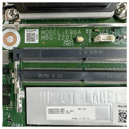 For HP Pro Mini 400 G9 Desktop Motherboard System Board Mainboard DDR4 Q670 N73342-002 N93910-001 N93910-601