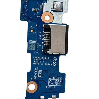 For ThinkPad E14 Gen 5 IO USB Board KE451 / KE611 NS-F312 5C51J62736 KE451 IO Cable DC02C013U10