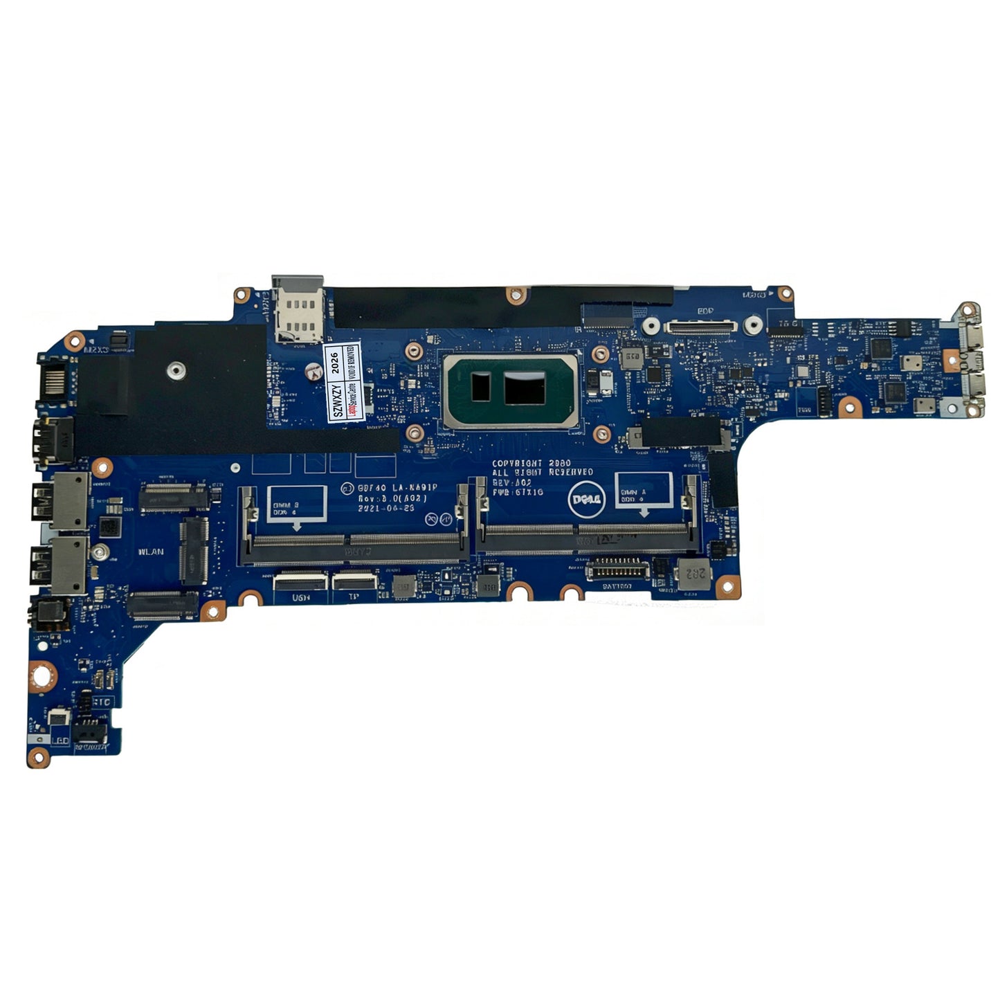 CN-014P1W For Dell Latitude 5420 Laptop Motherboard With I5-1135G7 CPU 14P1W LA-K491P