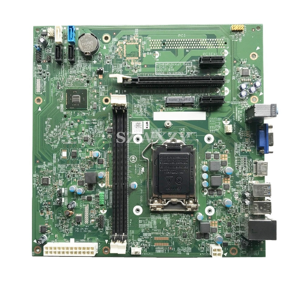 For Dell Inspiron 3847 3647 Vostro 3800 3900 Desktop Motherboard LGA 1150 H81 DDR3 PN: 88DT1 T1D10 MIH81R