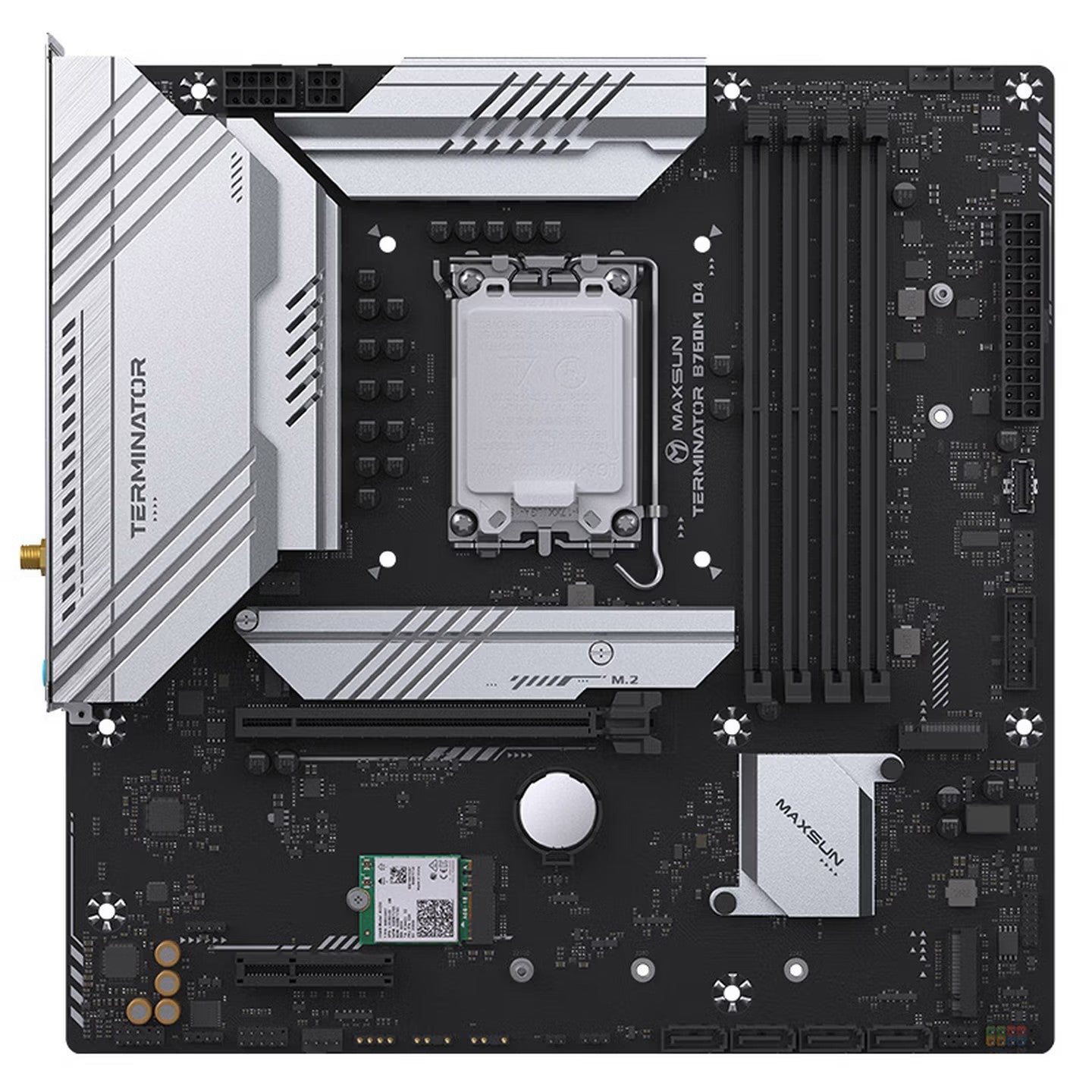 For MAXSUN MS-Terminator B760M D4 WIFI V2 LGA 1700 mATX Gaming Motherboard