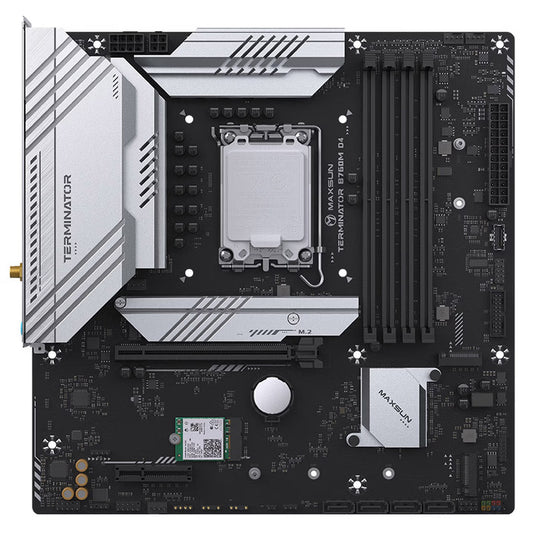 For MAXSUN MS-Terminator B760M D4 WIFI V2 LGA 1700 mATX Gaming Motherboard