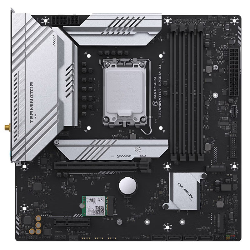 For MAXSUN MS-Terminator B760M D4 WIFI V2 LGA 1700 mATX Gaming Motherboard