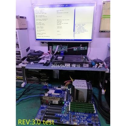 For GIGABYTE MZ32-AR0 REV 3.0 Server Motherboard Single AMD EPYC 7003/7002 16x DDR4 7x PCIe Gen4 Slots E-ATX