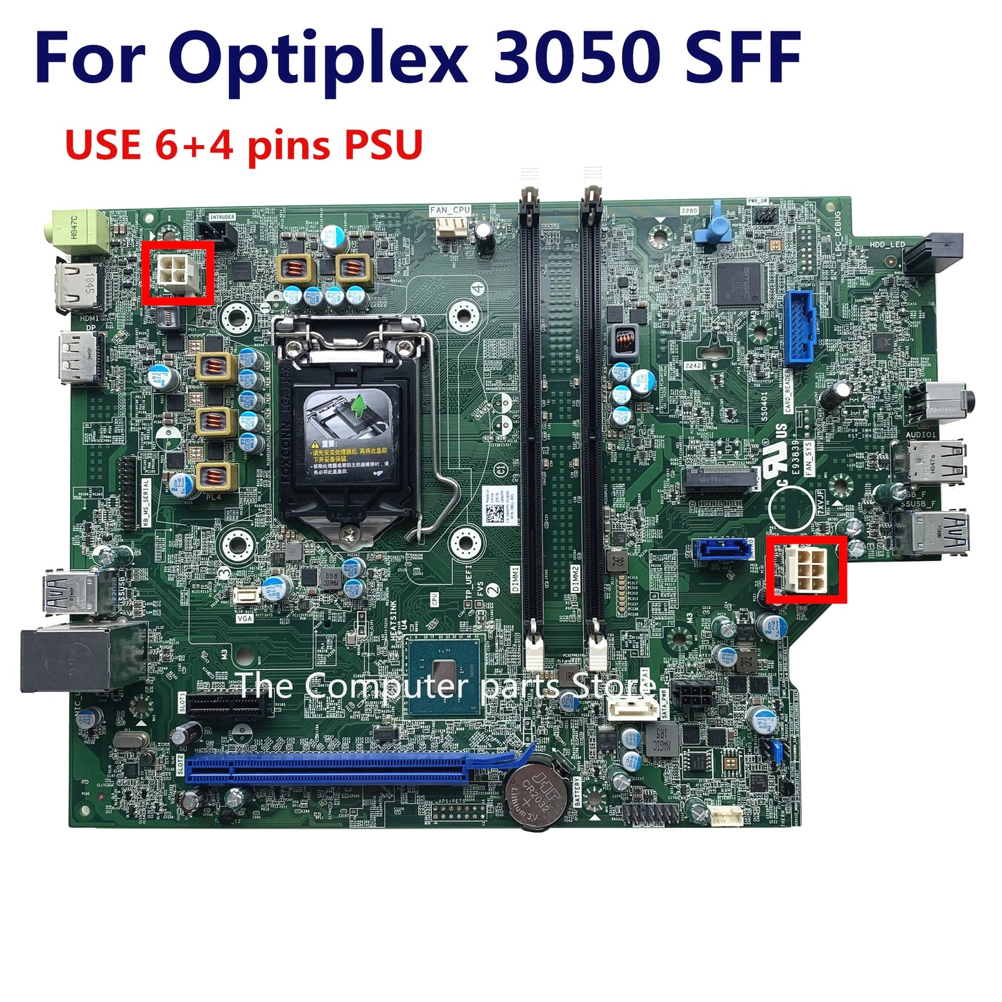 For Dell OptiPlex 3050 SFF Desktop Motherboard P/N: 8NPPY 08NPPY CN-08NPPY Intel B250 LGA 1151 DDR4
