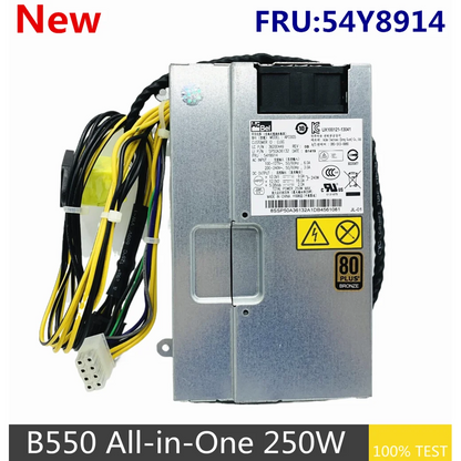 NEW For Lenovo Ideacentre B550 All-in-One 250W Power Supply PSU APC005 54Y8914 HKF2502-3A FSP250-20AI FSP250-30SI DPS-250AB-71