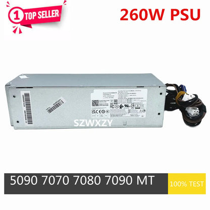 New Original For Dell 5090 7070 7080 7090 MT 260W Power Supply 6+4+4 L260EBM-01 WYHR8 0WYHR8 J17YJ  0J17YJ T5K83 0T5K83