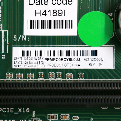 For HP ProDesk 280 G1 MT Desktop Motherboard FX-ISB-8X-3 791129-601 782450-002 H81