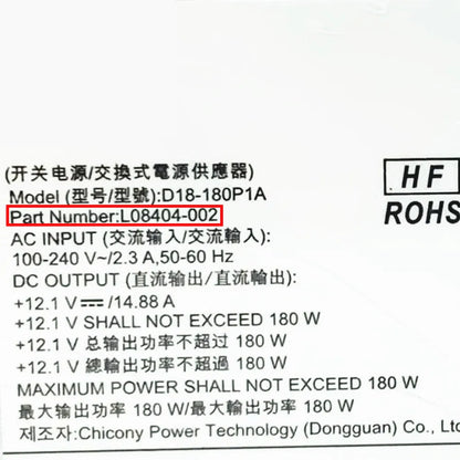New Original For HP ProDesk 600 G3 G4 G5 SFF 180W Power Supply PSU 915545-001 901764-001 DPS-180AB-27 L08404-002 Replacement