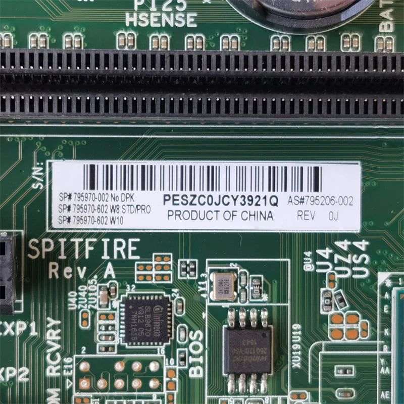 For HP Elite 800 G2 SFF Motherboard 795970-002 795970-602 795206-002 Intel Q170 LGA1151 DDR4 Mainboard
