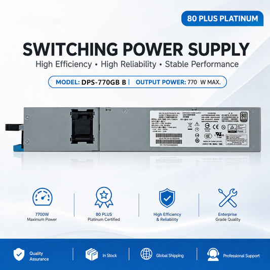 DPS‑770GB‑B For Delta 770W Platinum Hot‑Swap Server Power Supply PMBus Digital Modular Power Unit