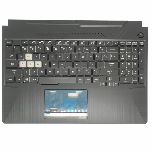 For ASUS FA506 FX506 FX506H Laptop Keyboard US Backlit Palmrest Cover