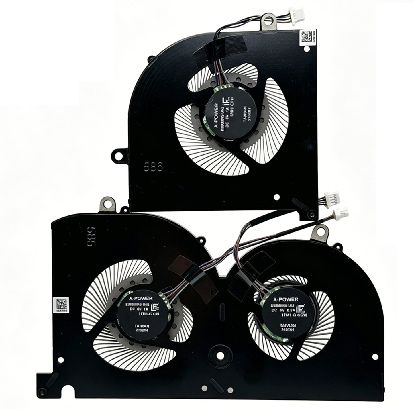 For MSI GS76 MS-17M1 Fan Creator 17 GS76 WS76 Laptop cooling fan