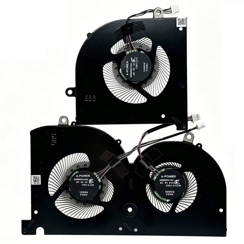 For MSI GS76 MS-17M1 Fan Creator 17 GS76 WS76 Laptop cooling fan