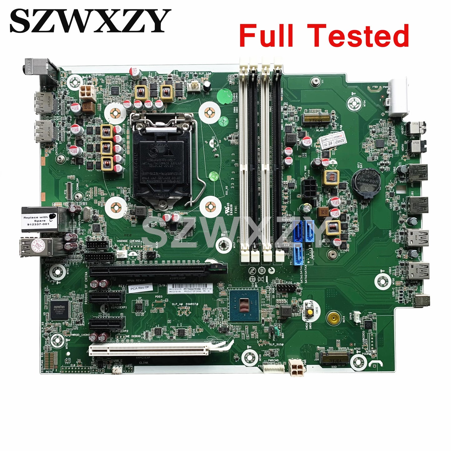 For HP EliteDesk 800 G3 SFF TWR Motherboard LGA 1151 DDR4 912337-001 912337-601 901017-001