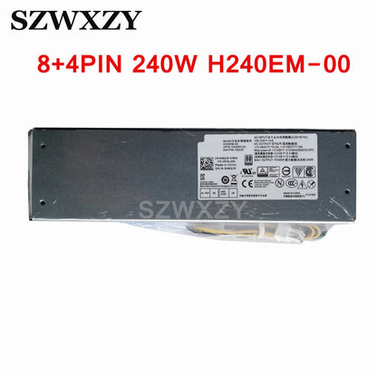 New Original For Dell Optiplex 3040 5040 7040 SFF H240EM-00 L240AM-00 B240NM-00 H62JR 240W 8+4Pin Power Supply Fast Ship