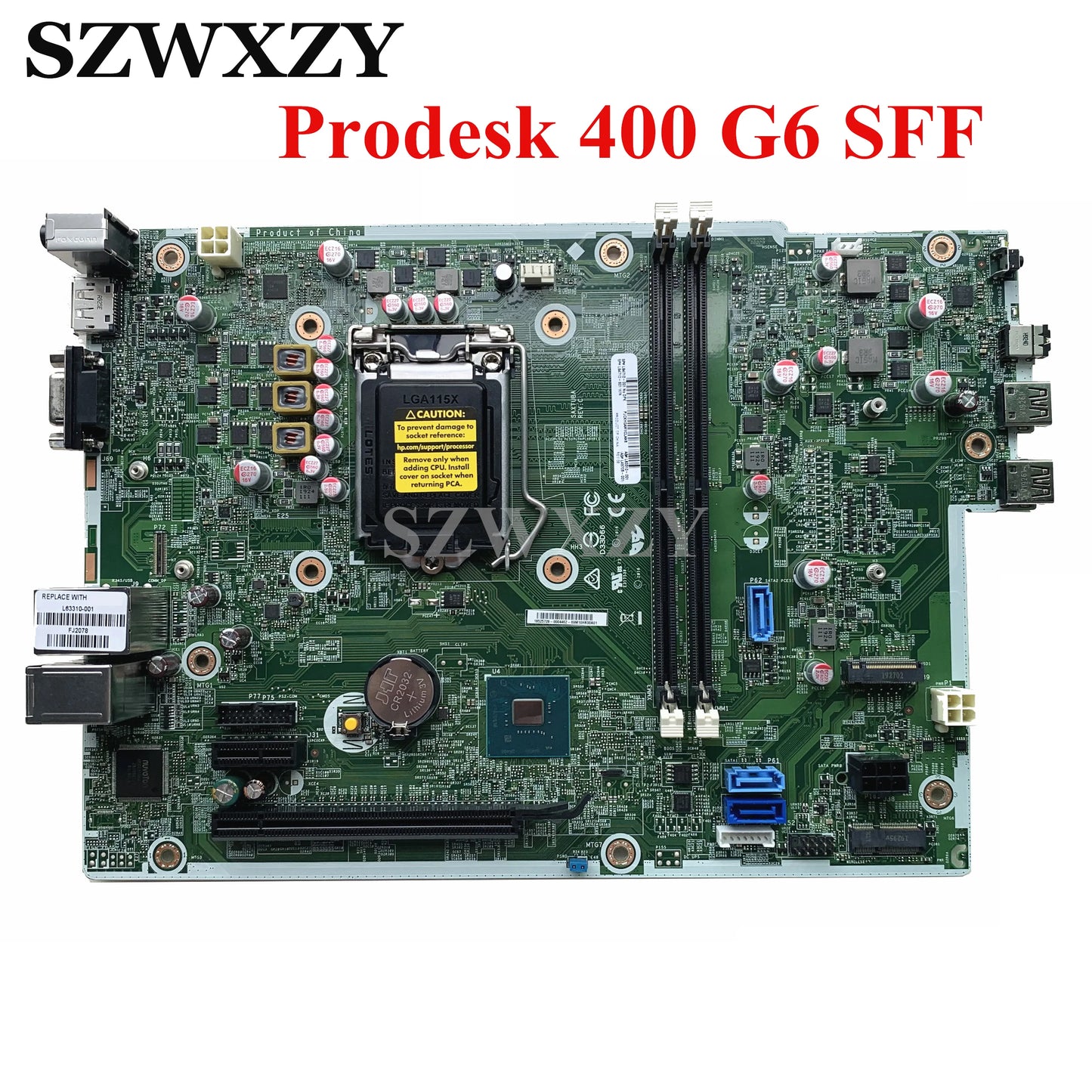 For HP ProDesk 400 G6 SFF Motherboard L63310-001 L64712-001 L49705-001 Intel B360 LGA1151 DDR4 Mainboard