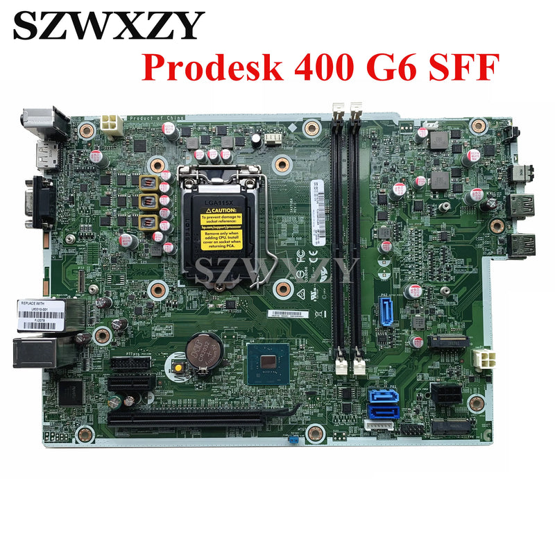 For HP ProDesk 400 G6 SFF Motherboard L63310-001 L64712-001 L49705-001 Intel B360 LGA1151 DDR4 Mainboard