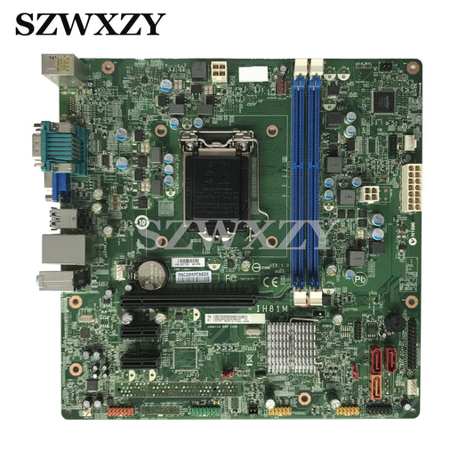 For Lenovo ThinkCentre M73 M4500 M4550 Desktop Motherboard IH81M V1.0 03T7201 H81 LGA1150 DDR3