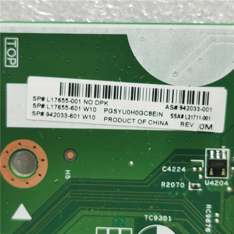 For HP 280 G3 SFF 290 G1 SFF Motherboard LGA 1151 DDR4 L17655-001 L17655-601 942033-001