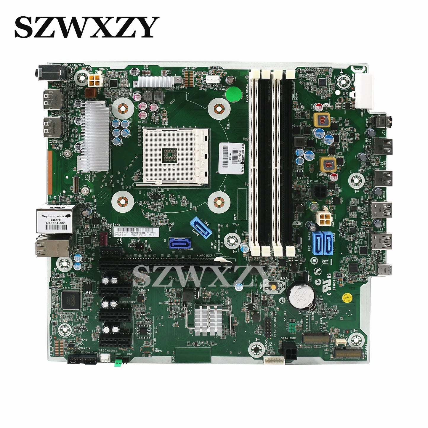 For HP EliteDesk 705 G4 MT Motherboard Socket AM4 DDR4 L05064-001 L03080-001