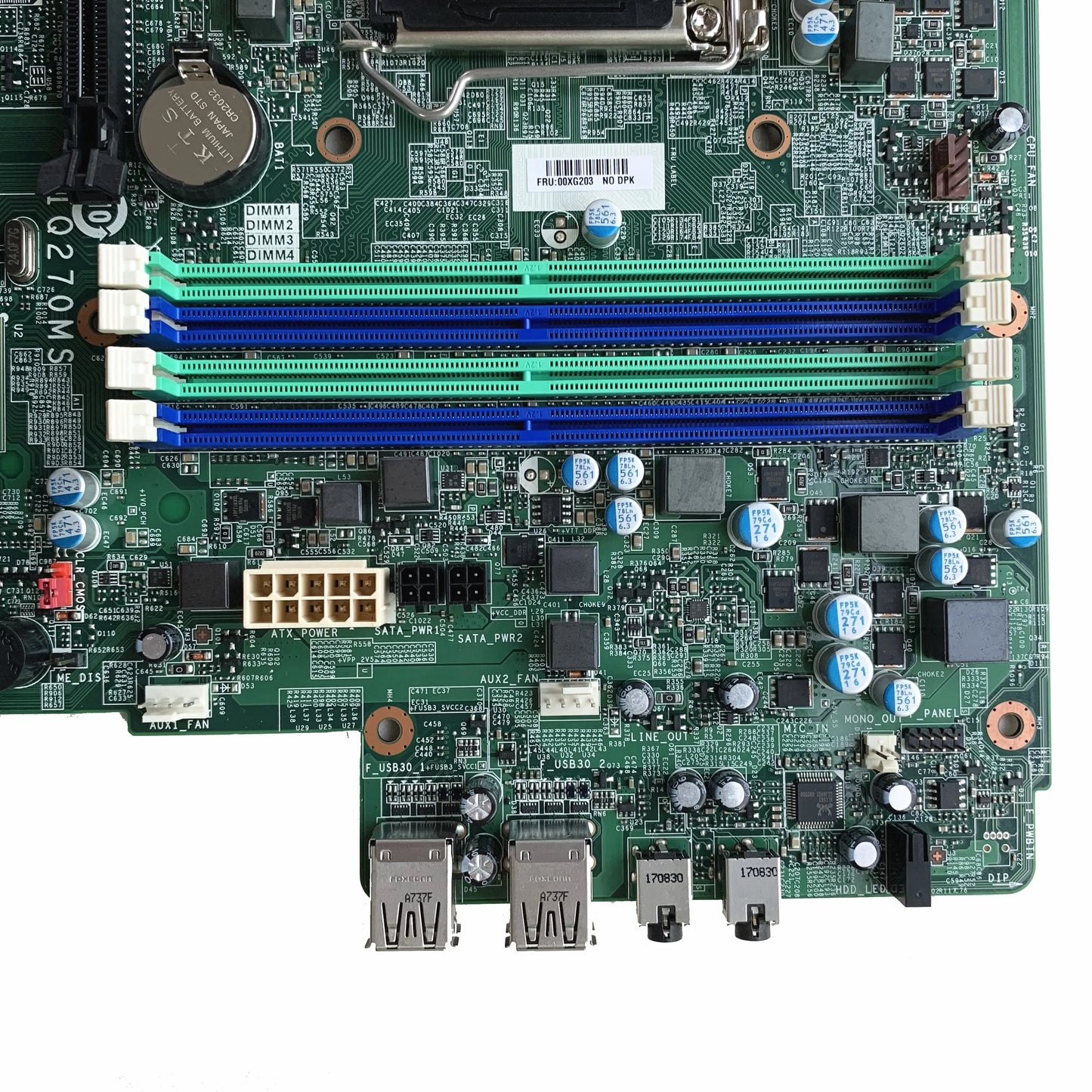 For Lenovo ThinkCentre M910s M910t Motherboard IQ270MS 00XG203 Intel Q270 LGA 1151 DDR4