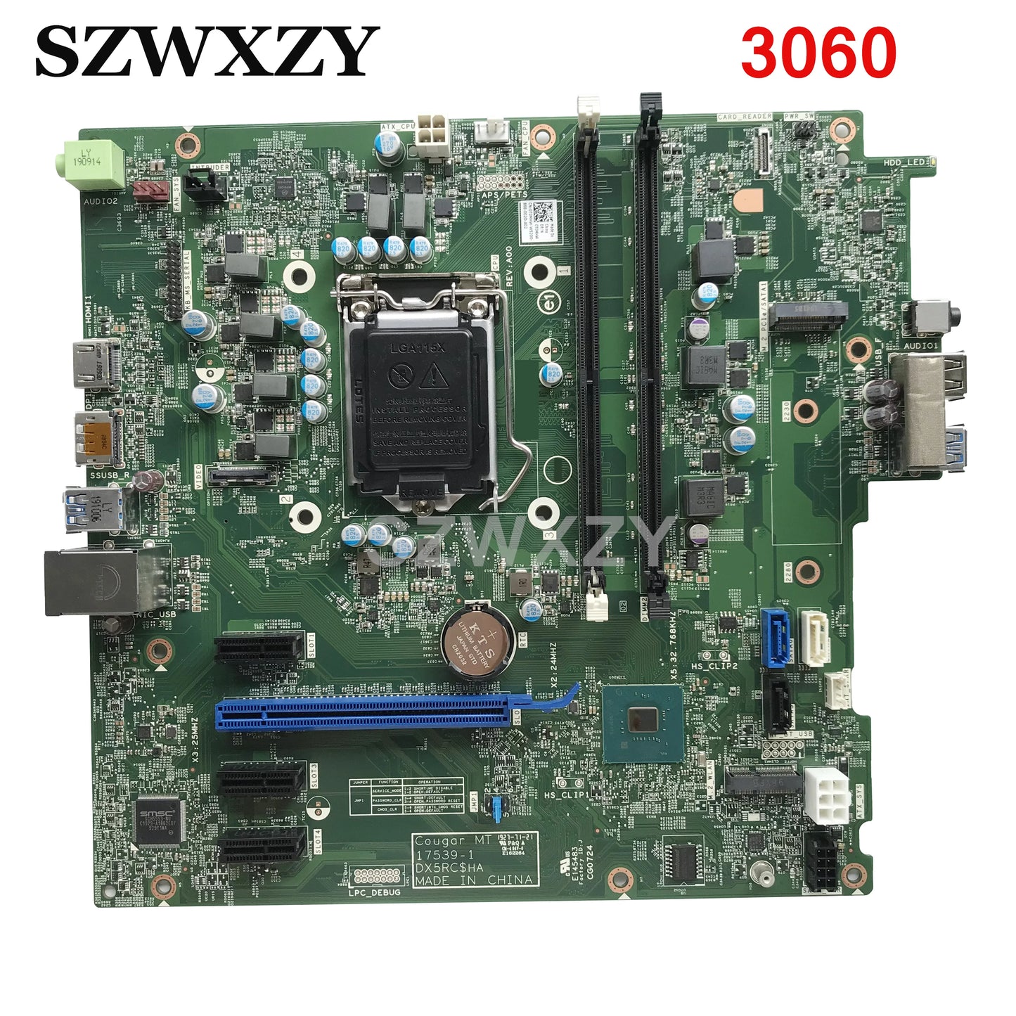 For Dell OptiPlex 3060 MT Desktop Motherboard 0T0MHW T0MHW LGA1151 DDR4 H370