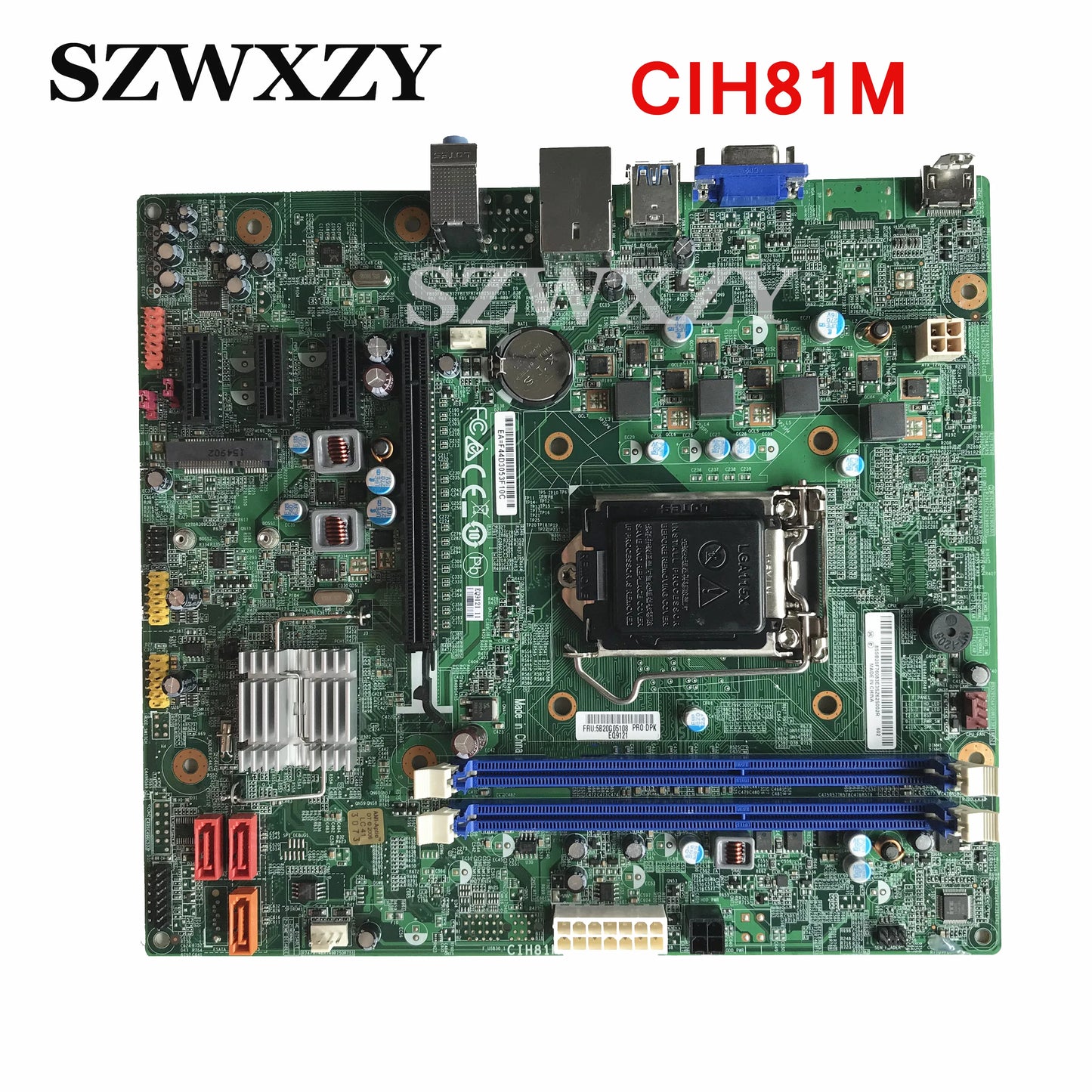 For Lenovo ThinkCentre H3050 H530S Desktop Motherboard 5B20G05108 H81H3-LM LGA 1150