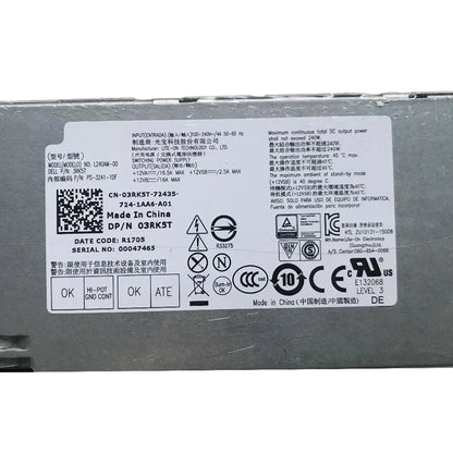NEW Original For Dell 3040 3050 5040 L240AM-00 2P1RD 3RK5T 4GJV9 H62JR M2WH 240W 8+4 Pin Power Supply Fast Ship
