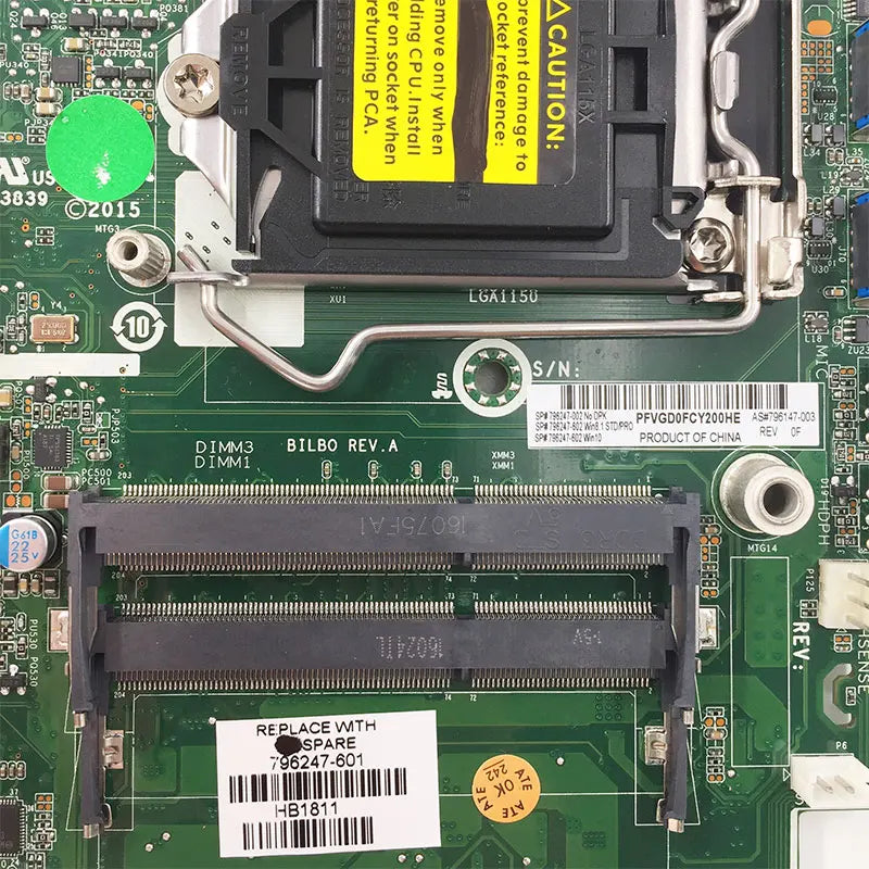 For HP ProDesk 400 G1 DM Motherboard LGA 1150 796247-601 796247-002 796147-003 Fully Tested