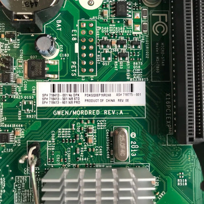 For HP ProDesk 400 G1 G2 MT Desktop Motherboard MS-7860 718413-001 718413-501 Intel H81 DDR3