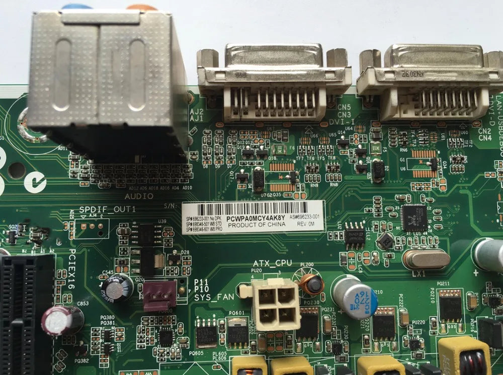 For HP Desktop Motherboard H-JOSHUA-H61-uATX LGA 1155 DDR3 696233-001 698346-501 670960-001